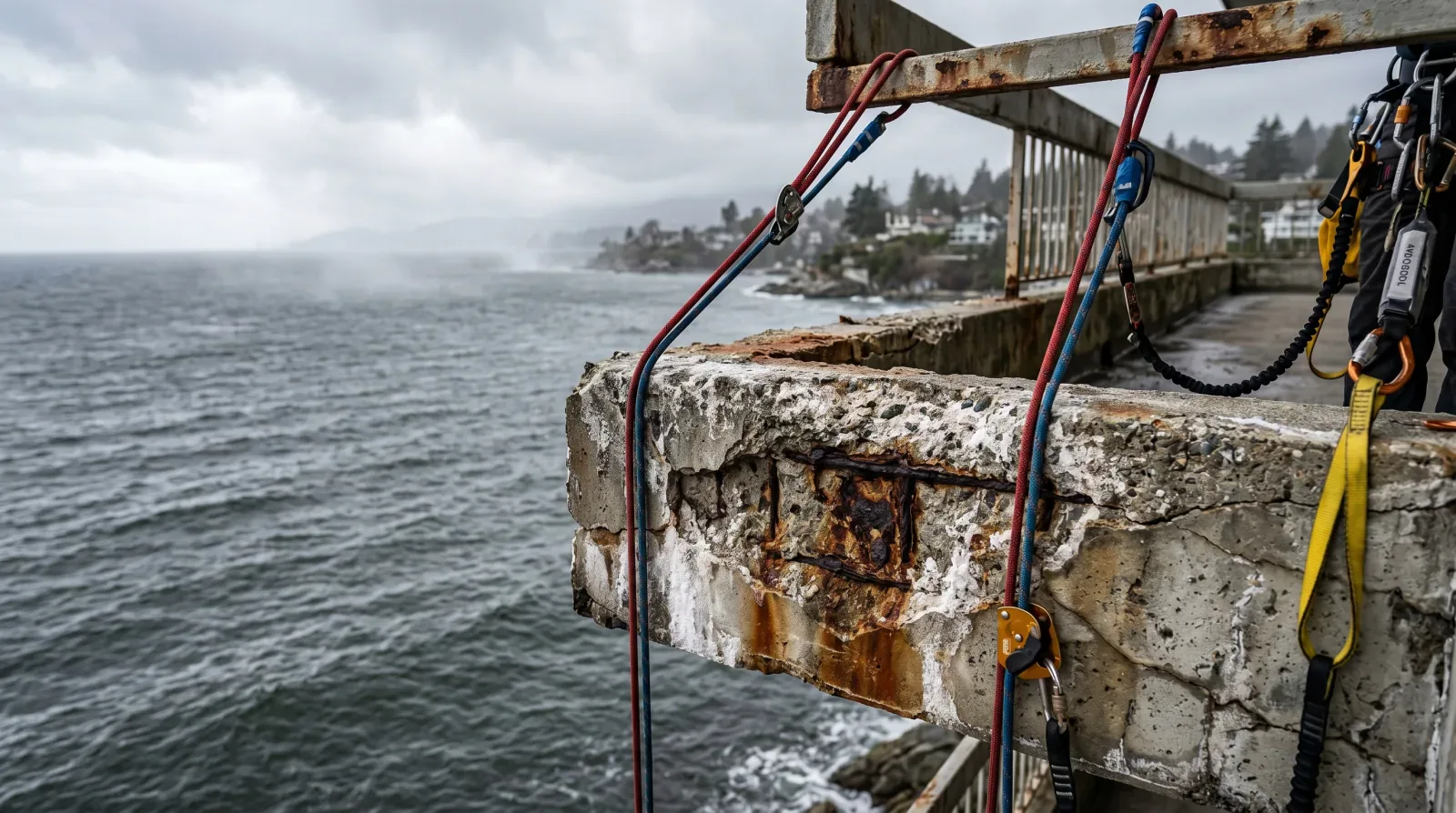 Exposed and oceanfront buildings
