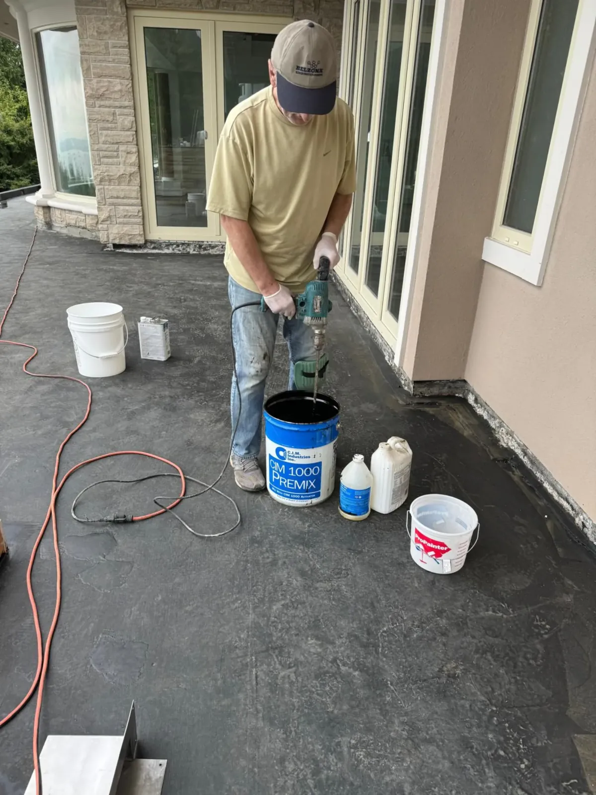 Spray vs. roller and brush coating application